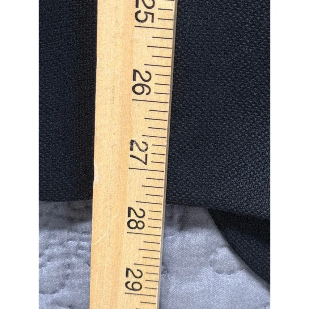 Joseph Abboud Loro Piana Super 120s Wool Blazer Mens 40 Short Black‎ Sport Coat